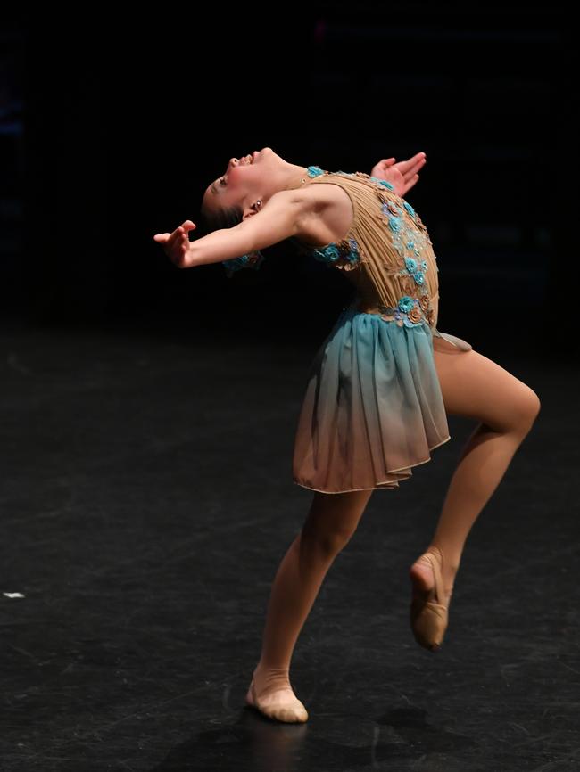 Townsville Eisteddfod. Modern Dance. Age 10. Slow Tempo Solo. Isabelle Duffy. Picture: Evan Morgan