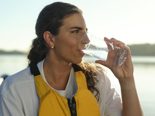 Sydney Water has joined forces with Australian Olympic gold medallist Jess Fox to launch a new campaign, 'Water is Our Life', to show the value of water and emphasise the vital role it plays in everyone’s life. Picture: Supplied