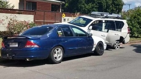 A prado was dumped on Paskin Street, Vincent.