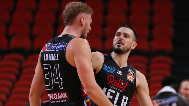 Melbourne United coach Dean Vickerman has set the scene for Friday’s grand final opener against Perth by cheekily declaring the series is fair game because “We’ve got one import each”. Photo: Jason McCawley/Getty Images.