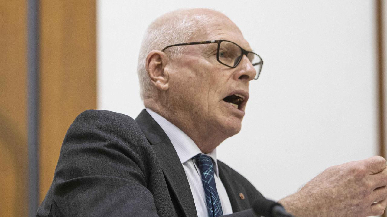 Senator Jim Molan “died peacefully” after a battle with cancer, his family has confirmed. Picture: NCA NewsWire / Gary Ramage