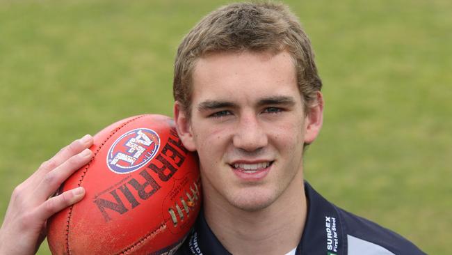 Ted Clohesy before being drafted last year. Picture: Mark Wilson