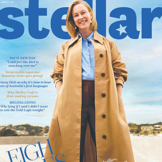 Leigh Sales stars on the cover of this Sunday’s <i>Stellar</i>. Picture: Duncan Killick.