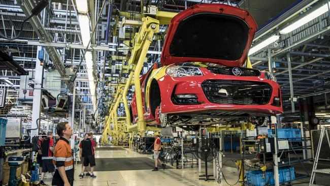 The last Holden Commodore made in Australia, 20 October 2017. Picture: Supplied.