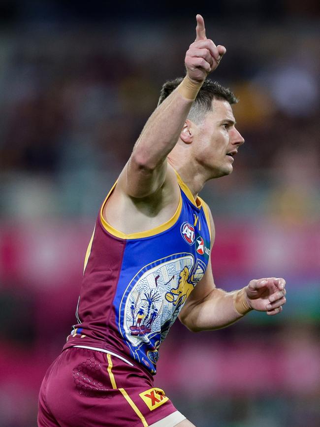 Dayne Zorko is averaging 146 in the past three weeks. Picture: Russell Freeman/AFL Photos via Getty Images