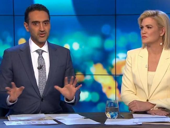 Waleed Aly on The Project.