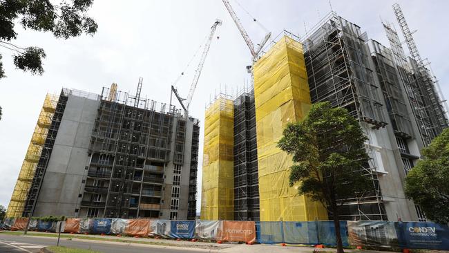 Condev building sites on the Gold Coast. Picture: Nigel Hallett