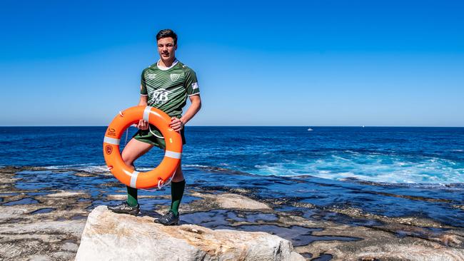 Maroubra teen Klayton Thorn, who is a representative rugby player, was on hand to help save a man’s life during the afternoon of August 17. Picture: Monique Harmer