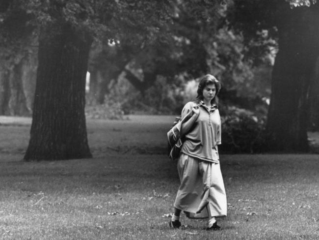 The late Sarah Hamilton-Byrne at the Family’s secluded cult house at Lake Eildon, Victoria