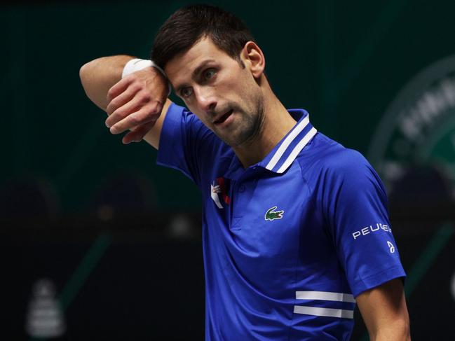 It remains to be seen whether Djokovic will travel to Melbourne for next year’s Australian Open amid ongoing Covid-19 vaccination drama in the tennis world. (Photo by Adam Pretty/Getty Images)