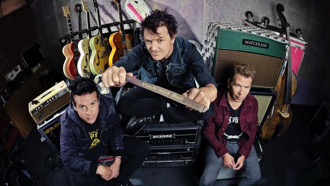 Bring the noise ... The Living End have never been asked to play an AFL Grand Final in their hometown.