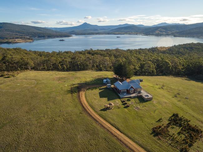 The Cape House, near Dover, is surrounded by 8km of walking tracks. Picture: The Peninsula Experience