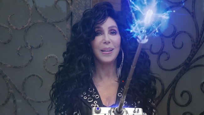 In the Uber Eats ad Cher uses a time machine to turn back time.