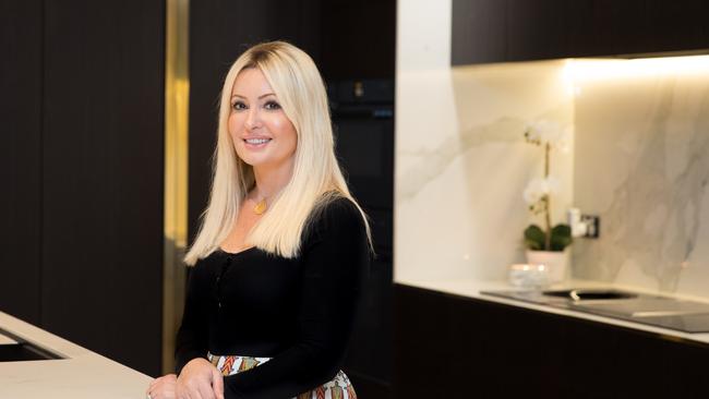 Margaret Kocovski in her dream kitchen. Photo: Dominika Lis