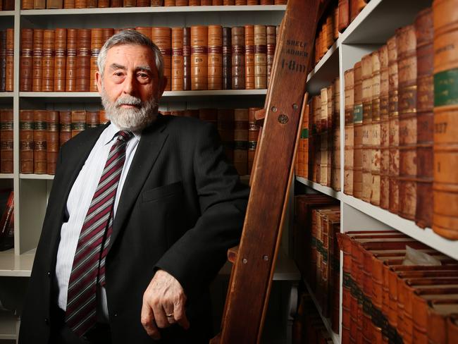 ‘I was thinking of a 77-year sentence.’ Michael Finnane QC, in his Wentworth Chambers. Picture Craig Greenhill