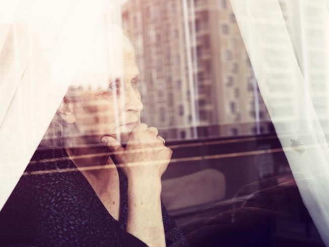 woman, generic, elderly, senior, old, sad. Picture: iStock