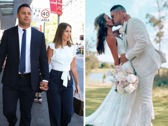 Jarryd Hayne and wife Amellia