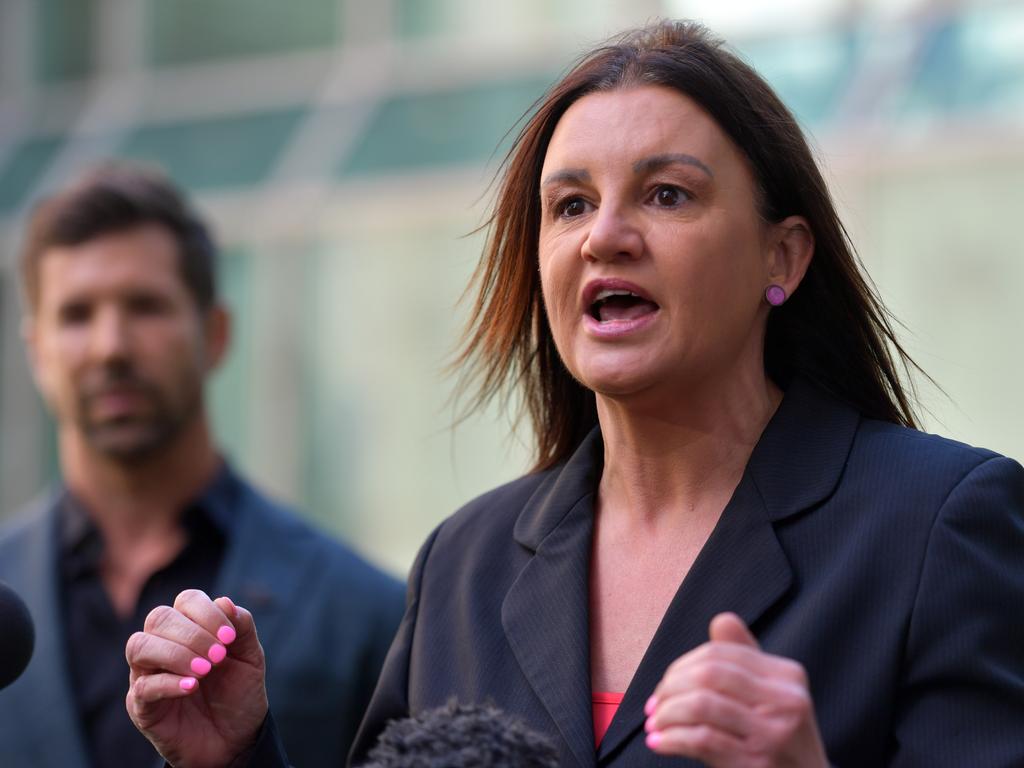 Senator Jacqui Lambie slammed Labor for backing down from the amendment aimed at improving transparency requirements for big business. Picture: by Sam Mooy/Getty Images.