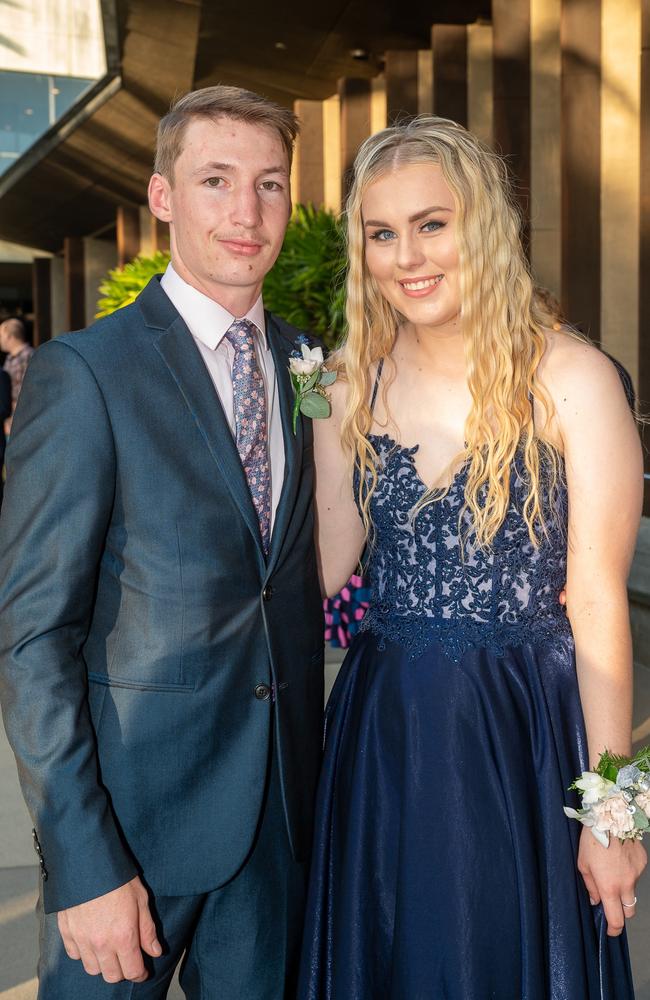 Cameron Beresford and Youlanda Porter at Mackay Christian College Graduation dinner, Thursday 16 November 2023 Picture:Michaela Harlow