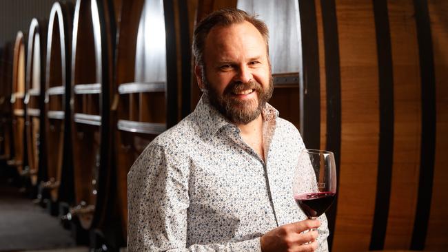 Tobreck Vintners chief winemaker Ian Hongell, pictured in the Barossa Valley. Picture: Matt Turner.