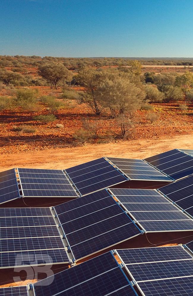 Sun Cable’s Australia-Asia PowerLink will unlock Australia’s vast world-class solar and land resources to provide significant renewable electricity to Darwin and create a new $2 Billion export industry by supplying up to 15% of Singapore’s electricity needs. Pictured: render of Sun Cable’s proposed solar farm in Powell Creek NT. Picture: supplied