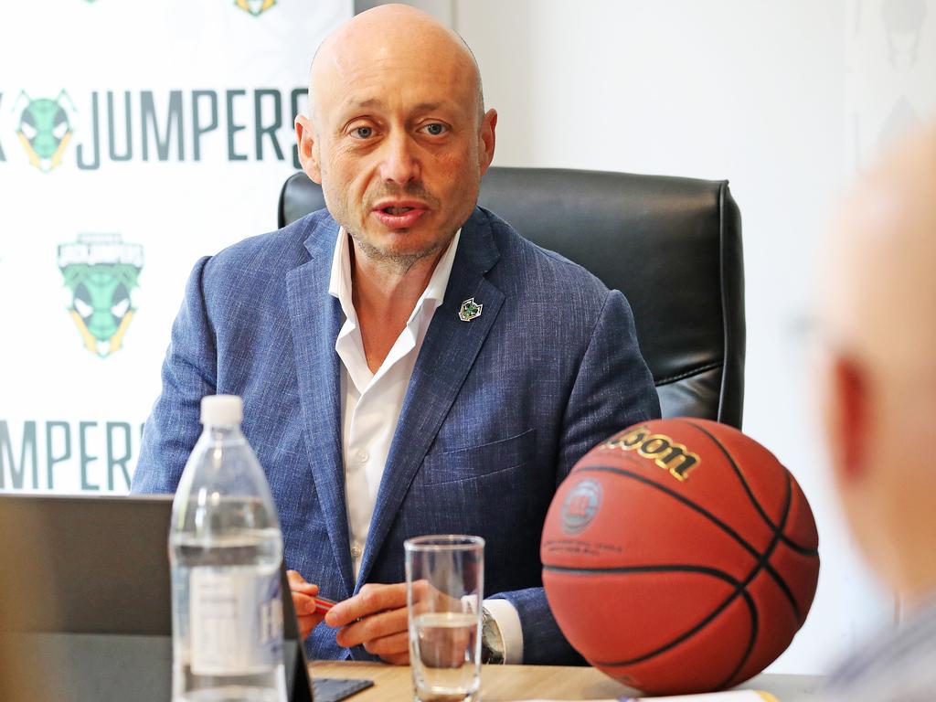 Larry Kestelman has offered his assistance to Netball Australia but has stopped short at suggestions he is looking to purchase the organisation. Picture: Zak Simmonds