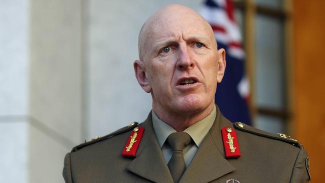 Lt Gen John Frewen Picture: NCA NewsWire / Gary Ramage