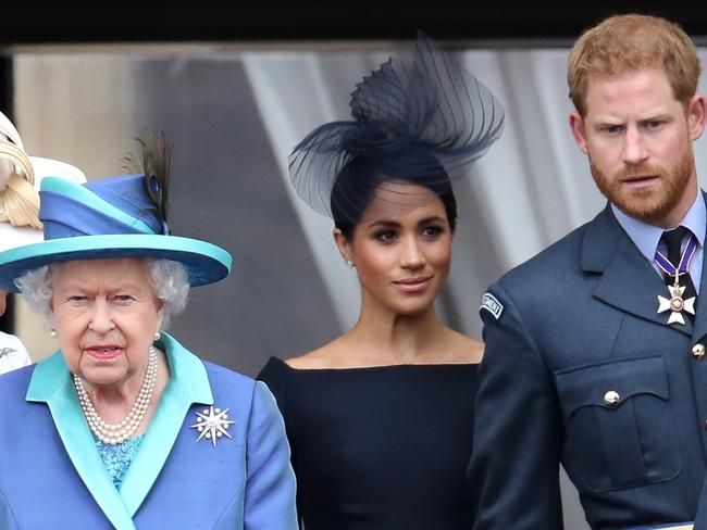 Queen bans Meghan and Harry