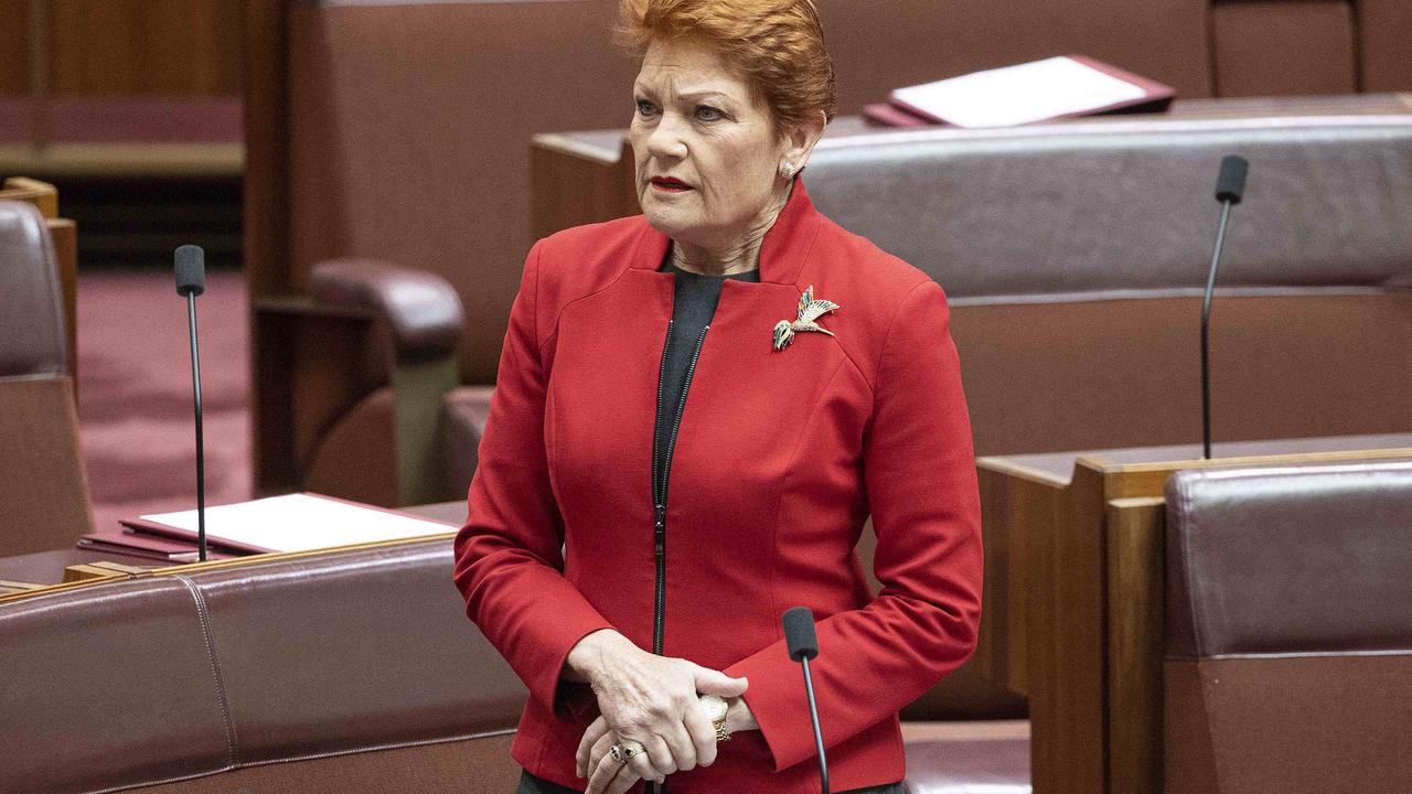 Pauline Hanson. Picture: Gary Ramage/NCA NewsWire