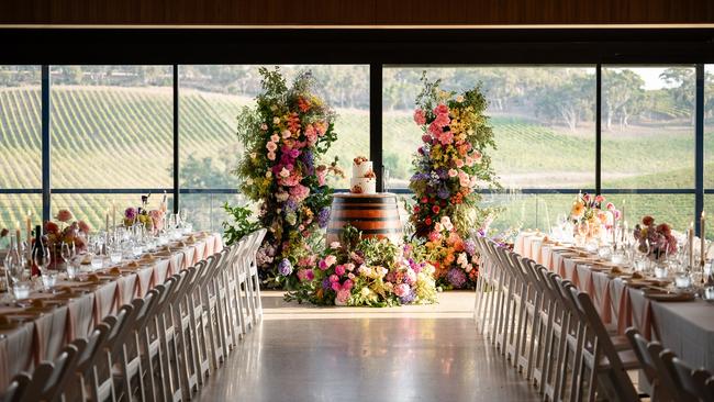 Longview Vineyard offers exceptional views of vineyards. Picture: Supplied