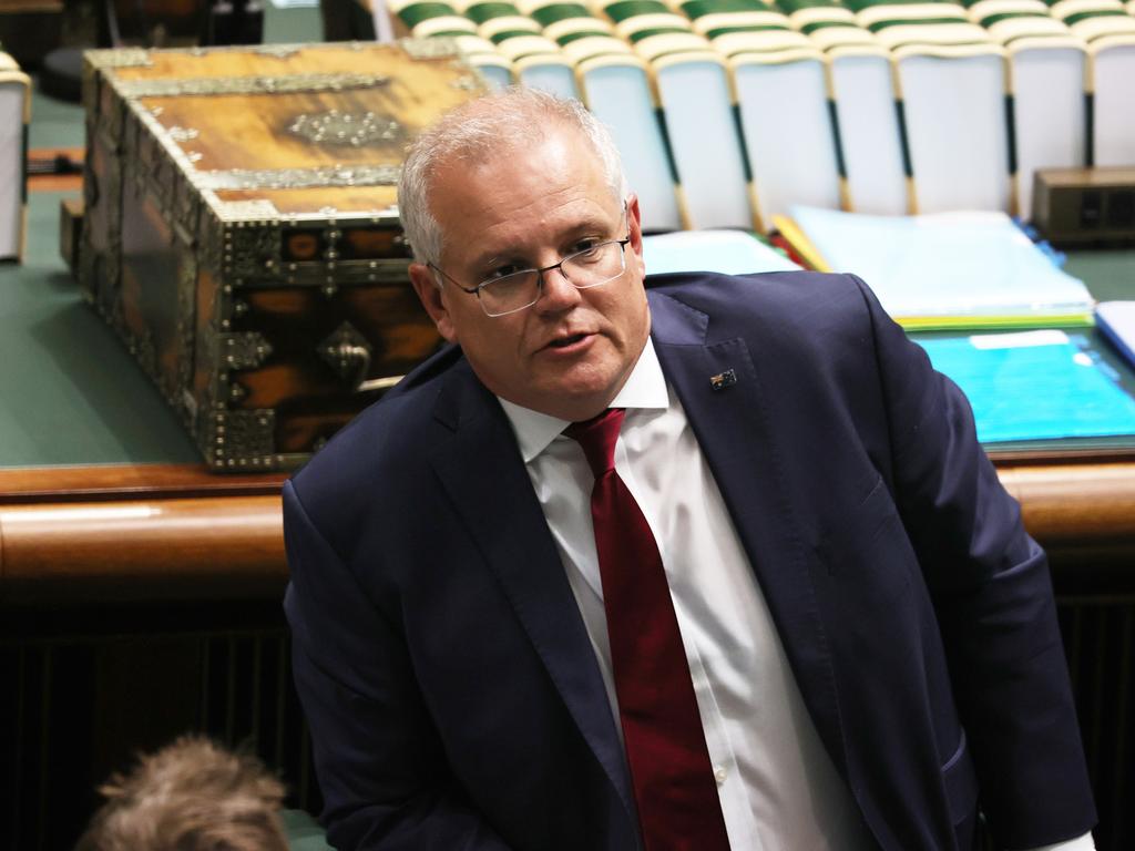 Prime Minister Scott Morrison has been sent a letter detailing a sexual assault allegation against a minister. Picture: NCA NewsWire / Gary Ramage