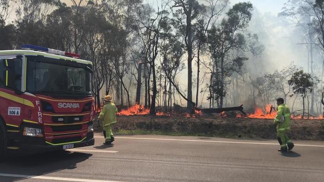 A fire at Mount Cotton late last year was attended to by the QFES brigade from Redland Bay.