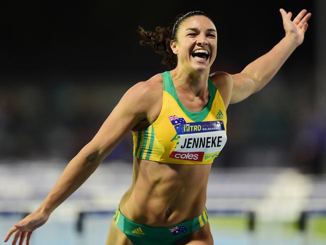 Jenneke is hoping for more smiles on the Gold Coast.