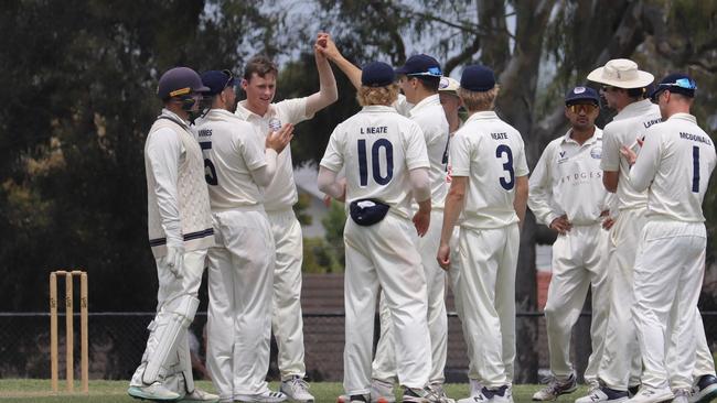 Callum Stow took 6-44 against Kingston Hawthorn. Picture: Carey Neate.