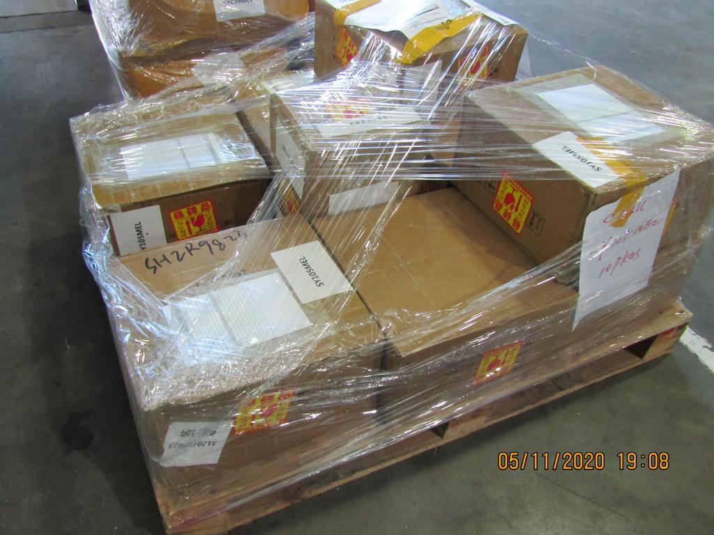 Investigations began last year when ABF officers discovered GBL inside several air cargo consignments at Sydney and Melbourne airports. Picture: Handout via NCA NewsWire