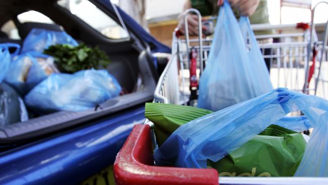 Clean Up Australia says so many plastic bags end up in waterways they could cover the CBD.