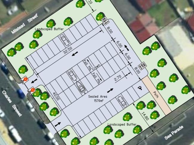 The proposed plan to turn a vacant, former boatyard into a car park was endorsed by council on the condition it was approved by the Environment Protection Authority. Picture: District Council of Grant