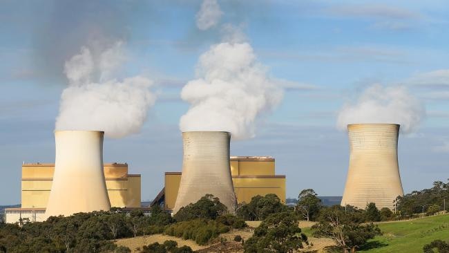 The Yallourn power station in Victoria.