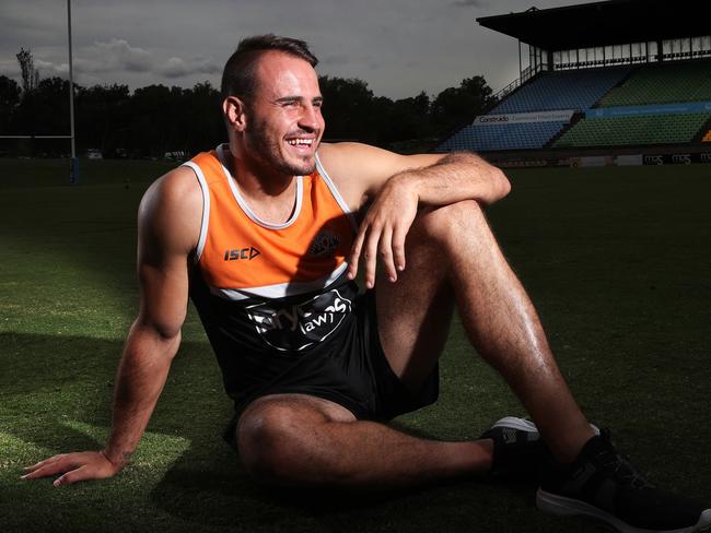 New Tigers recruit Josh Reynolds at Concord Oval. Picture. Phil Hillyard