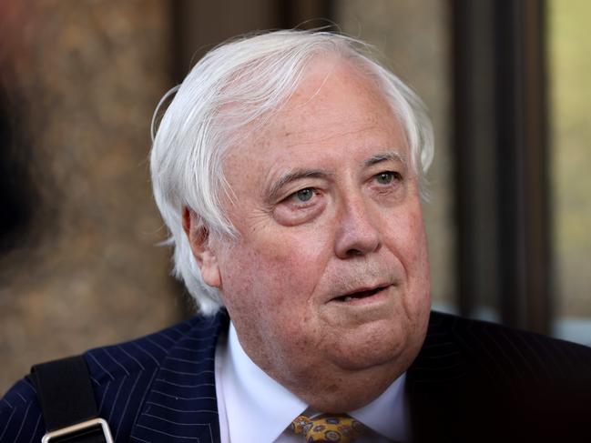 Billionaire Clive Palmer has launched multiple legal battles against the Premier. Picture: NCA NewsWire/Damian Shaw