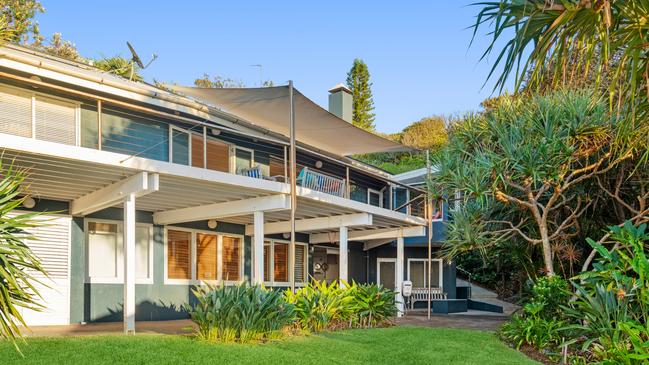 The house at 33 Ross Crescent, Sunshine Beach, was built more than three decades ago.