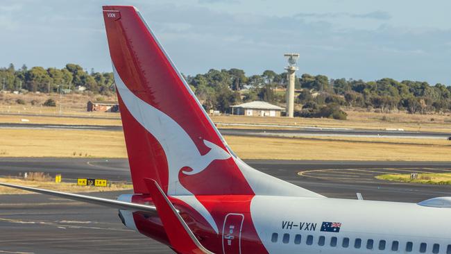 ADELAIDE, AUSTRALIA - NCA NewsWire Photos - MAY 01 2024: ADELAIDE AIRPORT PLANE GENERICS. Picture: NCA NewsWire / Ben Clark