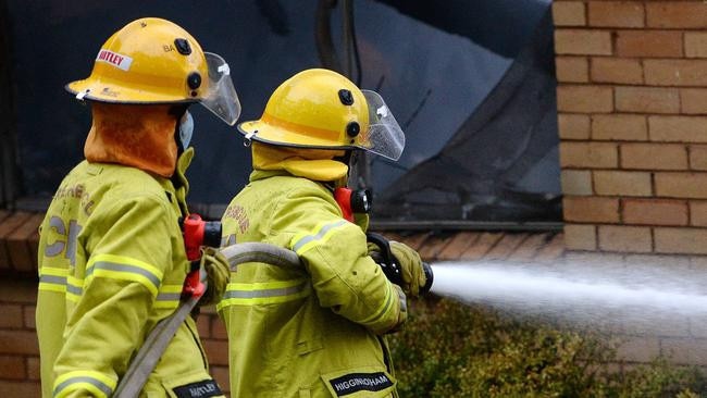 Firefighters arrived on scene of the Oliver St blaze within four minutes. Picture: File