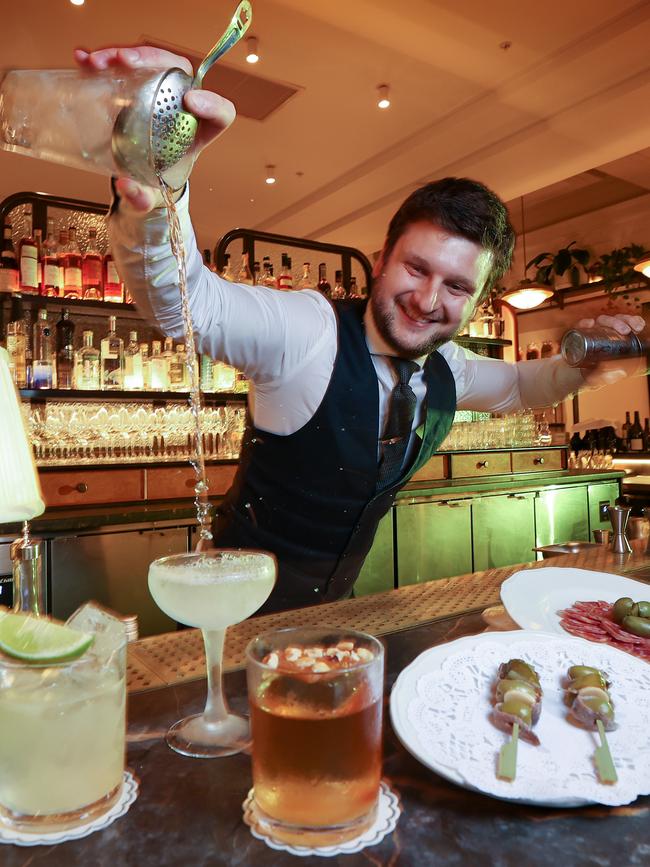 Gimlet, the new Andrew McConnell venue in Melbourne's CBD. Picture: Alex Coppel.