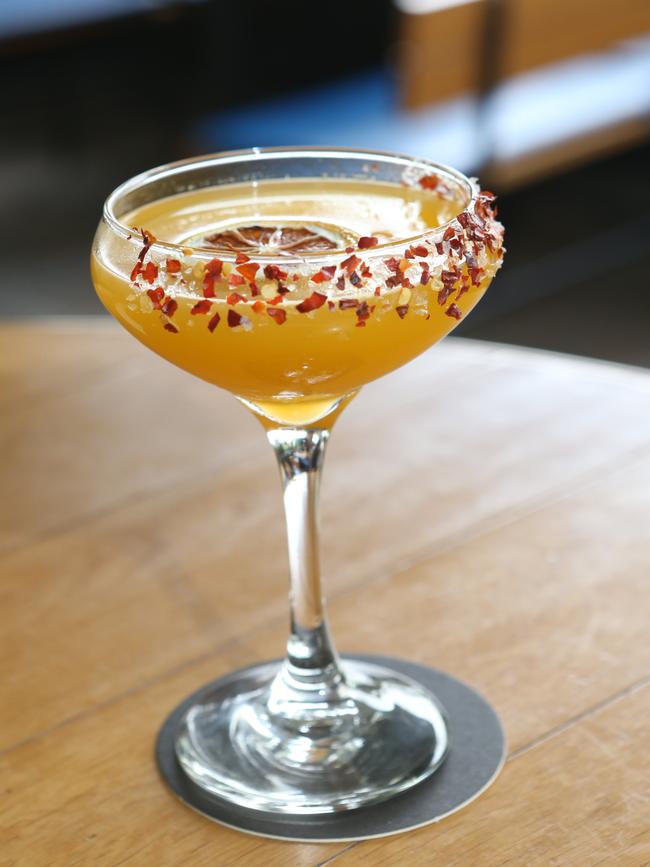 Margarita from Crafty’s newest menu. Picture: Richard Gosling