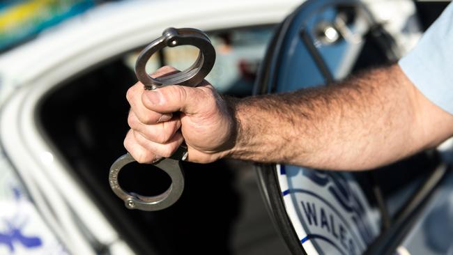 A man and a woman on an outstanding warrant were arrested in Goonellabah on Monday.