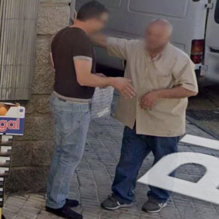 Police were able to identify to the former Italian mafia member by a distinctive scar on his chain. Picture: Google Maps