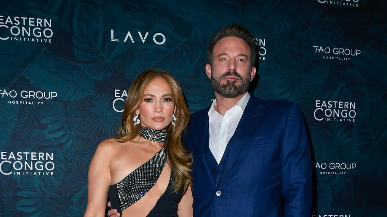 Jennifer Lopez and Ben Affleck. Picture: Mindy Small/Getty Images