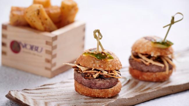 Sliders, courtesy of Nobu by the Beach.