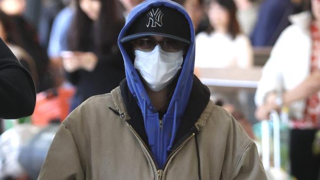 This American global music superstar made an incognito arrival in Australia. Picture: MEDIA MODE